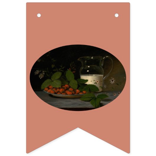 Miss naar Mrs Vrijgezellenfeest Strawberry Banner (Eerste vlag)