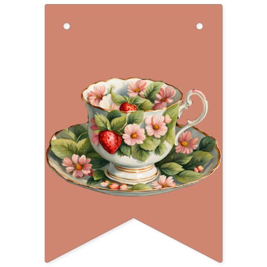 Miss naar Mrs Vrijgezellenfeest Strawberry Banner (Derde vlag)