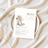 Miss naar Mrs Wedding Heels Vrijgezellenfeest Kaart