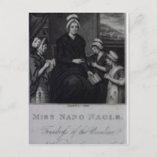 Miss Nano Nagle, 1809 Briefkaart