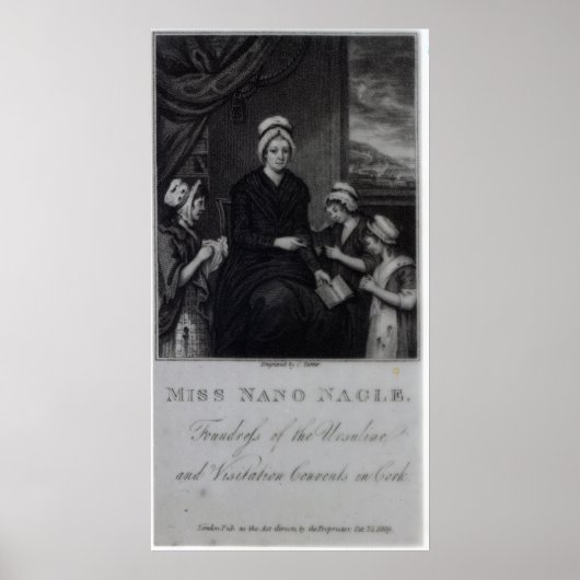 Miss Nano Nagle, 1809 Poster (Voorkant)