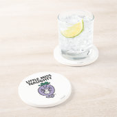 Miss Naughty | Huge Smile Zandsteen Onderzetter (Zijkant)