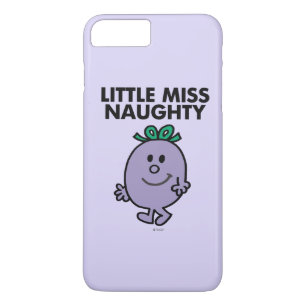Miss Naughty   Zwarte briefing iPhone 8/7 Plus Hoesje