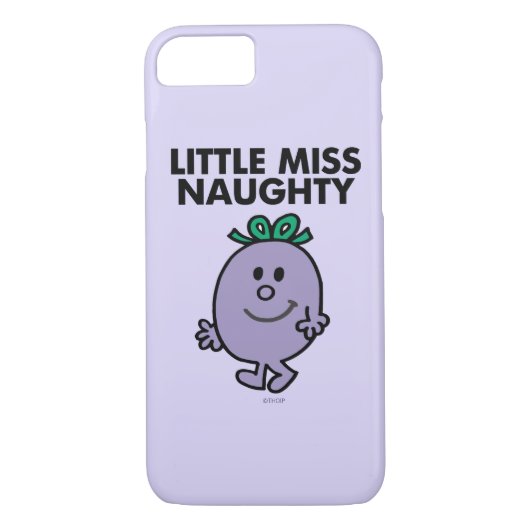 Miss Naughty | Zwarte briefing Case-Mate iPhone Case (Achterkant)