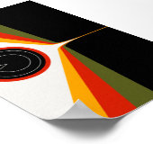 Miss niet Parody Groovy Retro uit Poster (Hoek)