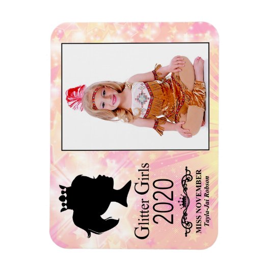 Miss november 2020 magneet (Verticaal)