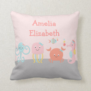 Miss Ocean Girly Zee Life Keepomwille Pillow Kussen