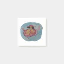 Miss Octopodia meditatie, kunstnotities