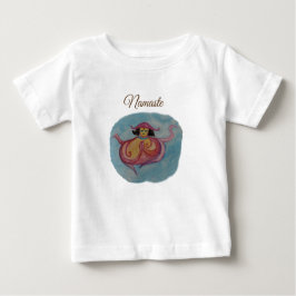 Miss Octopodia meditatie, op maat gemaakt Baby T-s