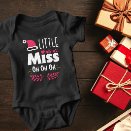 Miss Oh Oh Oh Kerstmeisje Romper