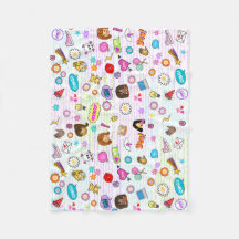 Miss Oji's vlootsdeken in het wit