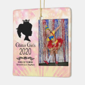 Miss oktober 2020 Kerstboom Keramisch Ornament (Links)