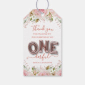 Miss Onederful bedankt Cadeaulabel (Achterkant)