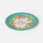 Miss ONEderful Birthday Borden Papieren Bordje (Gekanteld)