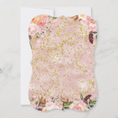 Miss ONEderful Birthday Party Invitation Kaart (Achterkant)