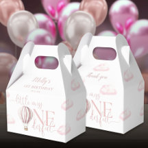 Miss Onederful Roze Ballon Meisje 1e Verjaardag