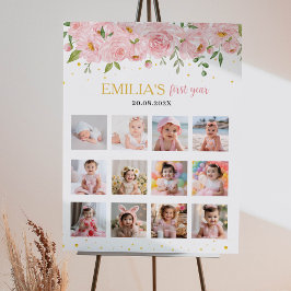 Miss Onederful Verjaardag 12 Foto Mijlpaal Poster