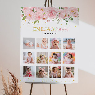 Miss Onederful Verjaardag 12 Foto Mijlpaal Poster