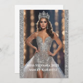 Miss Pageant Glitter Aankondiging (Voorkant / Achterkant)