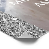 Miss Pageant Glitter Persoonlijke Poster (Hoek)