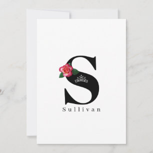 Miss Pageant Tiara Crown Flat Note Cards-Roos Notitiekaartje