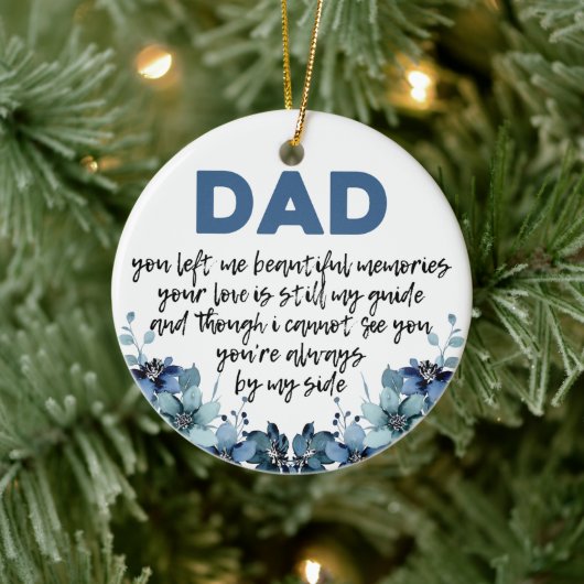 Miss Pap ter nagedachtenis aan Vader Keramisch Ornament (Boom)