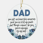 Miss Pap ter nagedachtenis aan Vader Keramisch Ornament (Links)