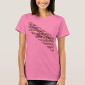 MISS PERFECT SMILE TEETH AWARD BANNER DENTAL T-SHIRT (Voorkant)
