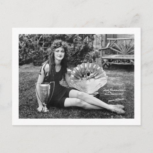 Miss Philadelphia, begin jaren 1900 Briefkaart (Voorkant)