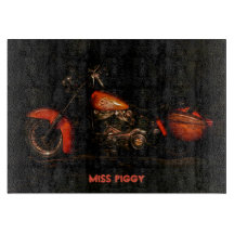 Miss Piggy Cutting Board