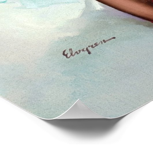 Miss Pin omhoog Poster (Hoek)