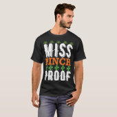 Miss Pinch Proof St. Patrick's Day T-shirt (Voorkant volledig)