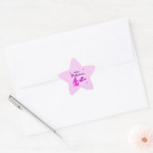 miss pinkalicious dus wat ster sticker (Envelop)