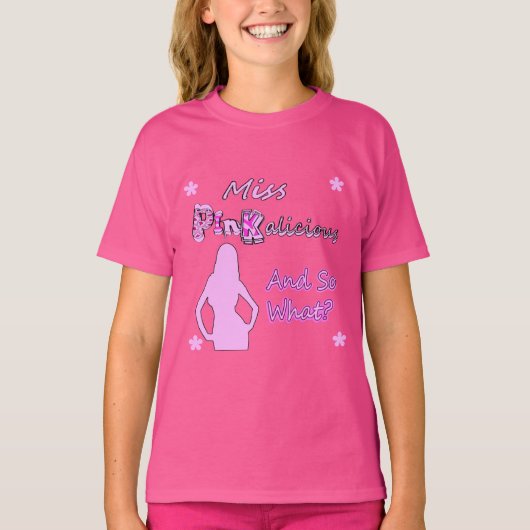Miss Pinkalicious kinder T-shirt (Voorkant)