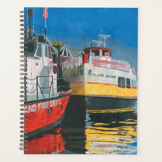 Miss Portland Fireboat and Casco Bay Ferries Planner (Voorkant)