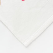 Miss Pre-k Potloden Kroon Schattig Ck Naar School Fleece Deken (Hoek)