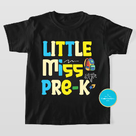 Miss Pre-K terug naar school T-shirt