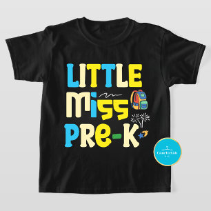 Miss Pre-K terug naar school T-shirt