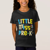 Miss Pre-K terug naar school T-shirt (Voorkant)