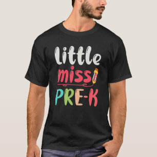Miss Prek Nursery Preschool Enrolle Educ T-shirt
