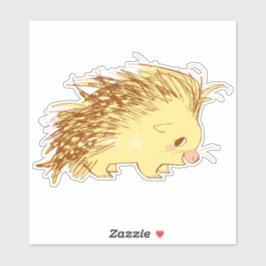 Miss Pricklepuff (Libertarisch Porcupine) Sticker