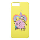 Miss Princess Posing met Castle & Heart Case-Mate iPhone Case (Achterkant)