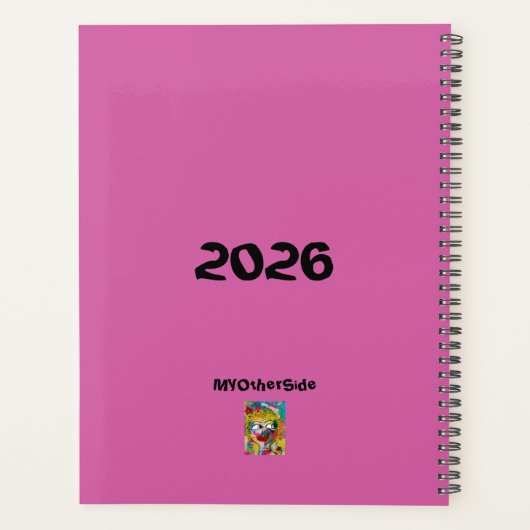 "Miss Print" Planner (Achterkant)