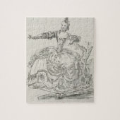 Miss Puvigne als het levende standbeeld, in Pigmal Legpuzzel (Verticaal)