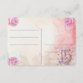 Miss Quince bedankje Bedankkaart (Achterkant)