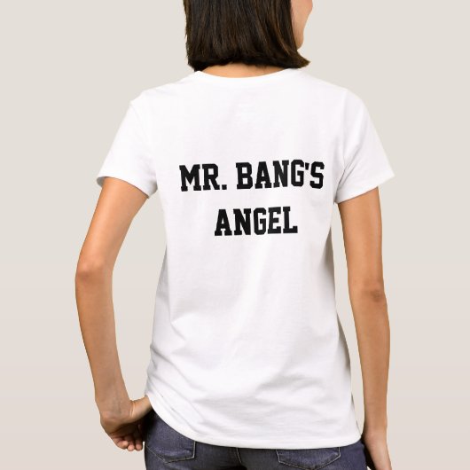 Miss Right C.A.P (Mr. Bang ver.) T-shirt (Achterkant)