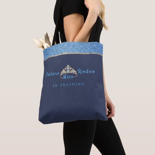 Miss Rodeo Crown Future Miss Rodeo in opleiding Tote Bag (Dichtbij)