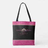 Miss Rodeo Crown Future Miss Rodeo in opleiding Tote Bag (Achterkant)