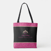 Miss Rodeo Crown Miss Rodeo Titel Tote Bag (Achterkant)