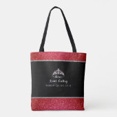 Miss Rodeo Crown Miss Rodeo Titel Tote Bag (Achterkant)